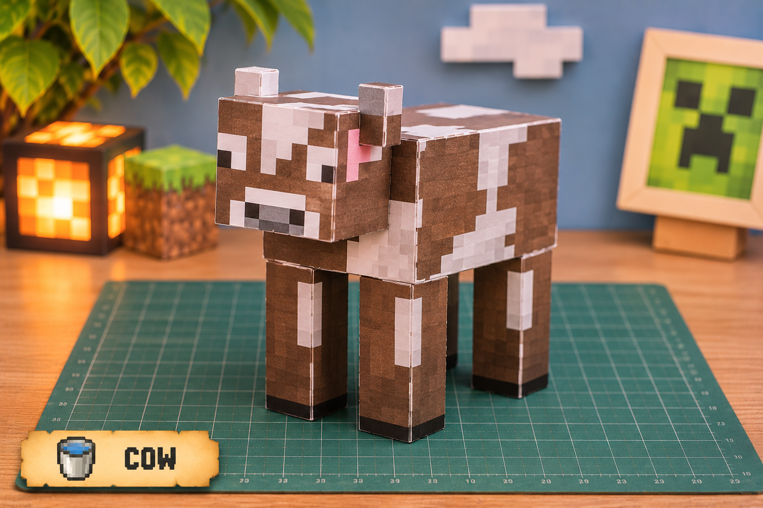 5 Minecraft Animals DIY Kit