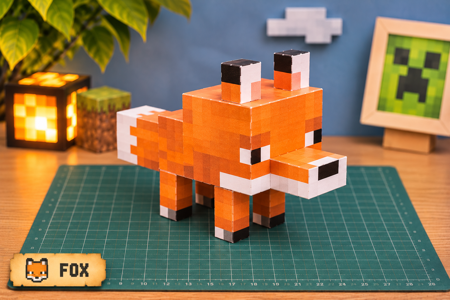 5 Minecraft Animals DIY Kit