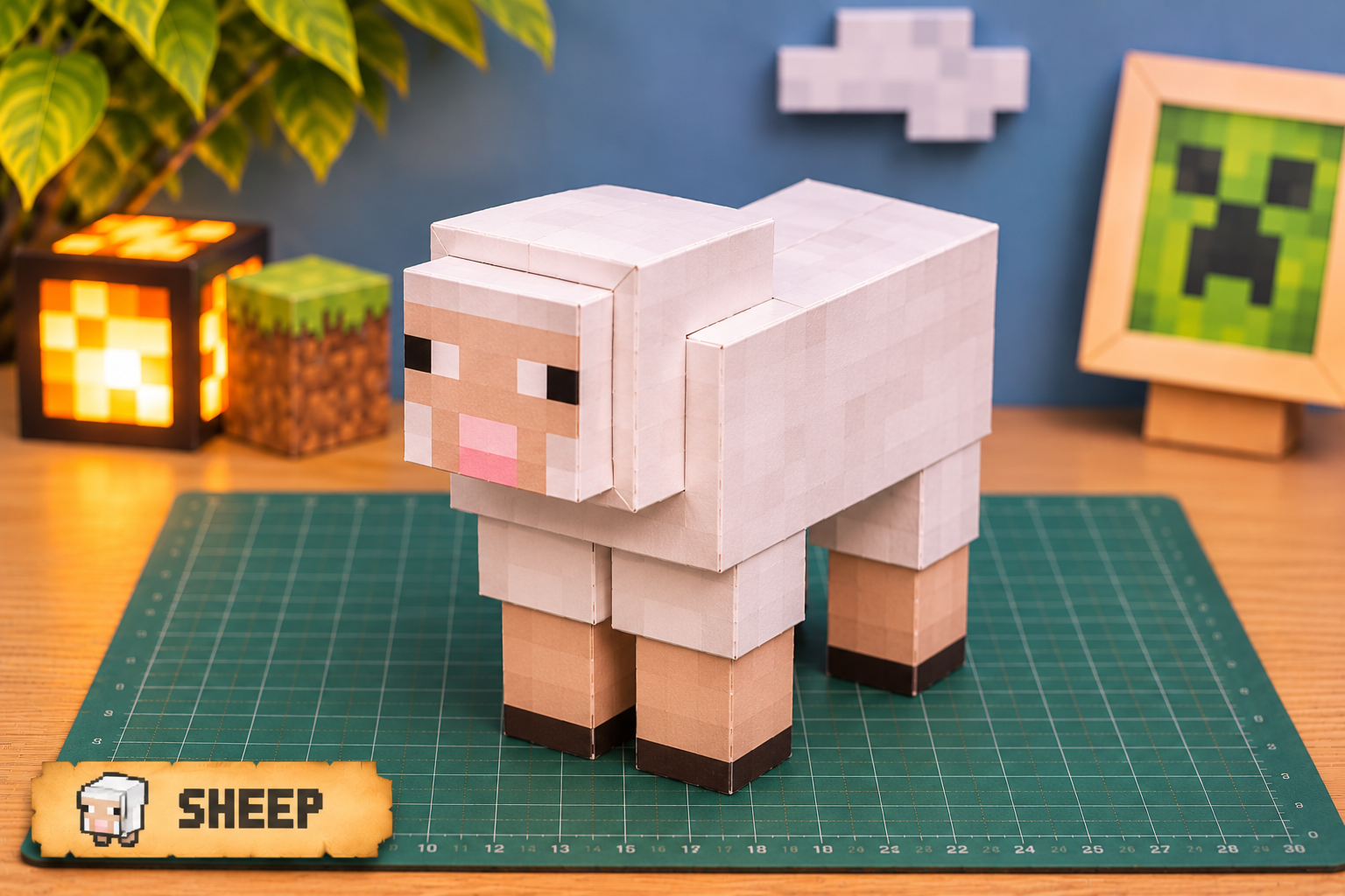 5 Minecraft Animals DIY Kit