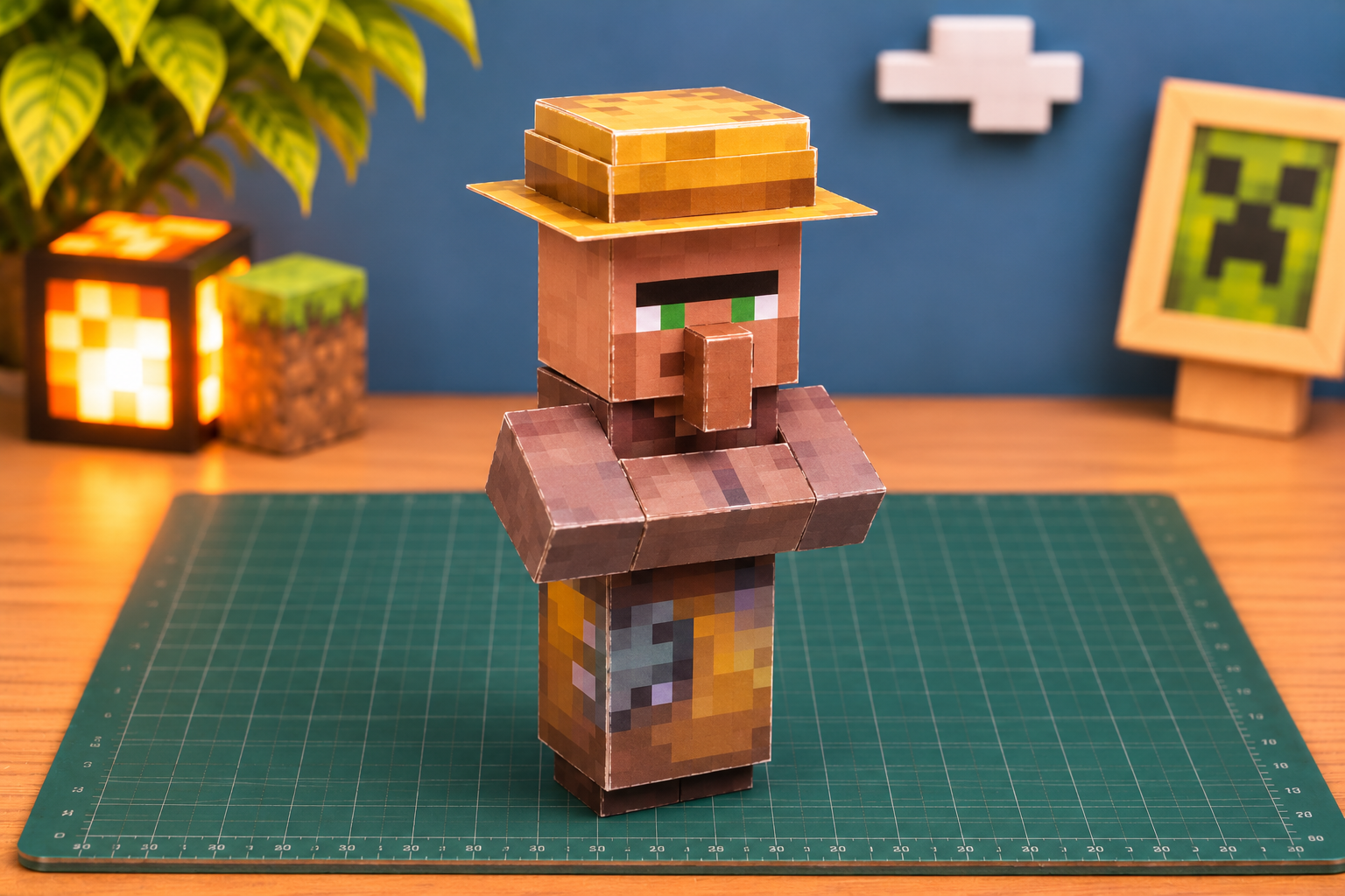 Full Minecraft Village DIY Kit